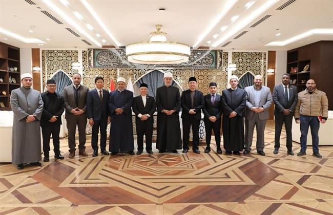 مفتي الجمهورية يبحث مع رئيس جامعة السلطان علي الإسلامية بسلطنة بروناي التعاون المشترك