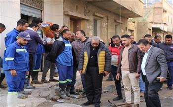 تنفيذ مشروعات إحلال وتجديد بشركة الصرف الصحي بالإسكندرية