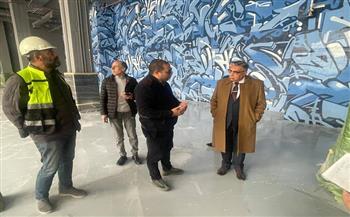 محافظ الدقهلية يتفقد أعمال إنشاء المنطقة اللوجستية بطريق رافد جمصة