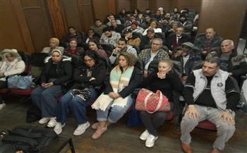 فعاليات اليوم الأول لورشة مهارات التكوين البصري بمركز الثقافة السينمائية