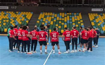 أمم أفريقيا لليد.. مصر تتقدم على الجابون في الشوط الأول 