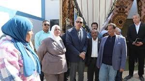 محافظ أسوان يعطى إشارة البدء للتشغيل التجريبى لمحطة معالجة الصرف الصحى بالنصراب