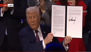 ترامب يوقع على ميثاق مجلس السلام العالمي