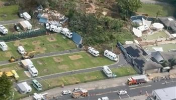 انهيارات أرضية تسبب كارثة في نيوزيلندا