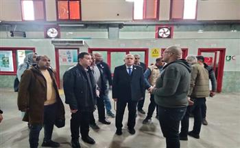 سكرتير عام مساعد دمياط يتفقد مصنع التغذية المدرسية بشطا ضمن حملة سلامة الغذاء