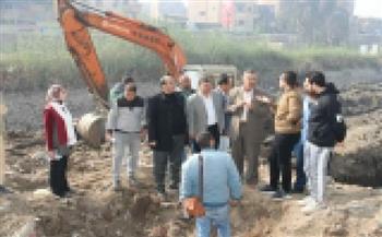 جهود الوحدة المحلية لمركز ومدينة بني سويف في ملفات النظافة ومواجهة التعديات  