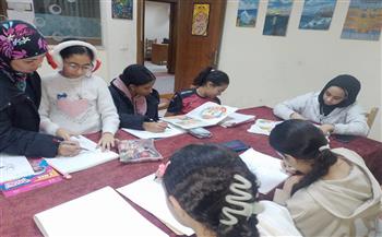   قصر ثقافة الشاطبي ينظم ورشًا فنية احتفالًا بحب مصر