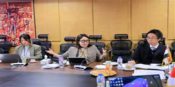 نائبة وزيرة التضامن تلتقي فريق هيئة التعاون الدولي اليابانية «جايكا»