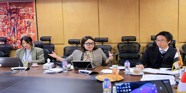 نائبة وزيرة التضامن تلتقي فريق هيئة التعاون الدولي اليابانية «جايكا»