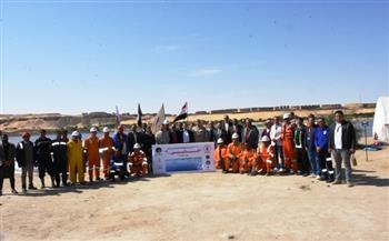 نائب محافظ أسوان يشارك فى التجربة العملية السنوية "حابى 3" لمكافحة التلوث البترولي بنهر النيل 