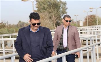 رئيس مياه  الشرب بالقليوبية يتابع جاهزية محطة معالجة الصرف الصحي ببلتان