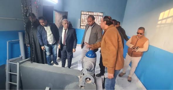 "مياه قنا" تنتهي من تأهيل رافع "صلاح الدين" بقوص لخدمة 12 ألف نسمة بالمناطق الجبلية  