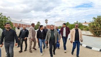 رئيس مياه مطروح يتفقد محطتي "السيركو" و"كليوباترا" وغراب "الريفية" لضمان انتظام الخدمة