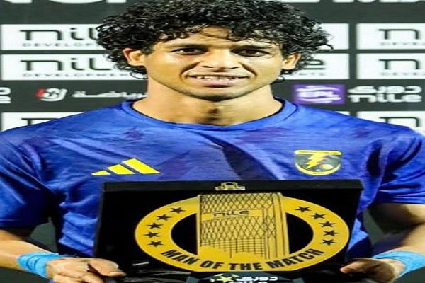 الدوري الممتاز.. حسن الشاذلي يفوز بجائزة رجل مباراة كهرباء الإسماعيلية والحرس  