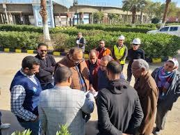 رئيس مياه الفيوم يتفقد معامل المحطات .. لضبط الأداء ومتابعة سير العمل