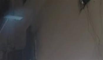 سيدة تلقي أطفالًا من الطابق الثالث بالمطرية