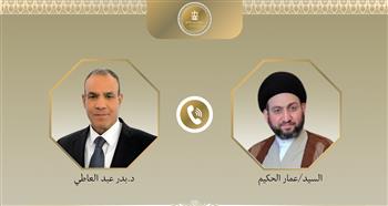اتصال هاتفي بين وزير الخارجية ورئيس تحالف قوى الدولة الوطنية العراقي