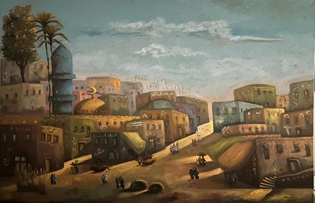 60 لوحة لجيهان بدران تعكس الجذور المصرية في "دفا بلدى" بزياد بكير 