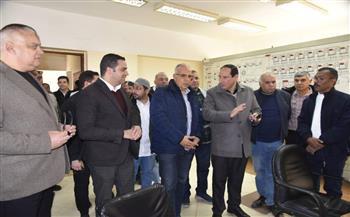 وزير الري ونائب محافظ بورسعيد يتفقدان أعمال التطهير وتطوير محطة رفع القنطرة غرب