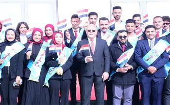 وفد جامعة سوهاج يشارك فى فعاليات معرض القاهرة الدولي للكتاب في دورته الـ57 