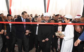 وزيرا الأوقاف وشئون المجالس النيابية ومحافظ البحيرة يفتتحون المسجد الرئيسي بقرية "أم صابر" بالبحيرة