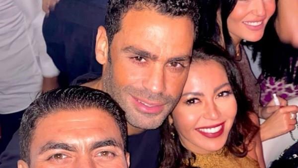 بعد أزمتهم الأخيرة.. أول ظهور للقاء الخميسي مع عبد المنصف