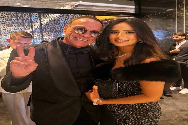 زينة تكشف كواليس لقائها بالنجم العالمي فان دام وزيارتها لمتحف مدام توسو