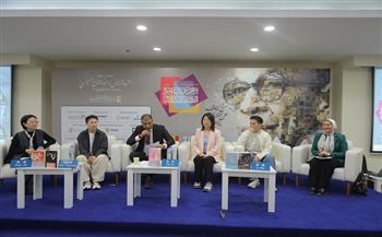 معرض القاهرة للكتاب الـ57.. كُتَّاب ومبدعون صينيون: نتعرف على مصر وحضارتها في المدارس منذ الطفولة 