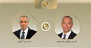 وزير الخارجية يبحث مع الممثل الأعلى لقطاع غزة استحقاقات المرحلة الثانية من خطة الرئيس الأمريكي