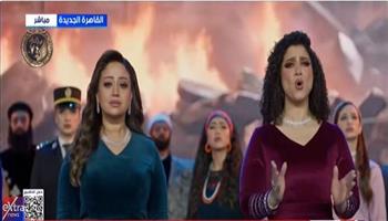 الرئيس السيسي يشاهد عرضًا فنيًا خلال الاحتفال بعيد الشرطة الـ74