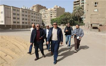 محافظ الجيزة يتفقد موقع معرض «أهلًا رمضان» بفيصل ويوجه بسرعة التجهيز لتوفير السلع للمواطنين