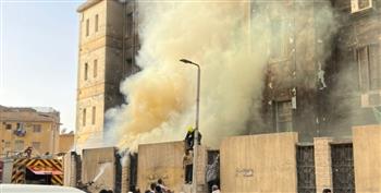 حريق محدود داخل مستشفى أطفال مصر بزينهم دون إصابات