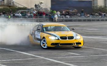 وزير الرياضة يشهد النسخة الثانية من البطولة الدولية لسباقات السيارات  