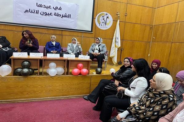 تحت شعار عيون لا تنام.. القومي للمرأة بالجيزة يحتفل بعيد الشرطة الـ74 