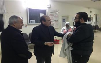 نائب وزير الصحة يتفقد منشآت طبية بالجيزة ويوجه بإحالة إدارة مستشفى إمبابة العام والمتغيبين للتحقيق 