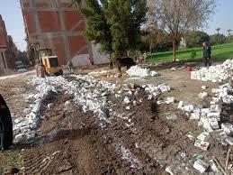 جهود الوحدة المحلية لمركز ومدينة بني سويف في ملفات النظافة ومواجهة التعديات