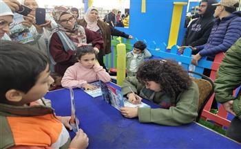 القومي لثقافة الطفل يقدم ورش فنية ضمن برنامجه في جناح الطفل بمعرض الكتاب