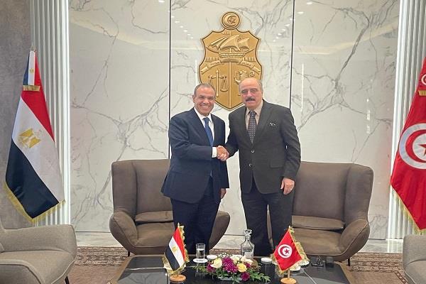 أوضاع غزة وليبيا والسودان على طاولة لقاء وزير الخارجية ونظيره التونسي