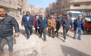 نائب محافظ الجيزة يتفقد مشروعات خدمية بمراكز أوسيم ومنشأة القناطر وكرداسة و حي المنيرة الغربية