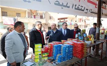 محافظ الجيزة يتفقد سوق "اليوم الواحد" بالحوامدية لتوفير السلع بأسعار مناسبة