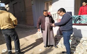 مياه البحيرة تُطلق قافلة خدمية شاملة بقرية "الكوم الأخضر" في حوش عيسى