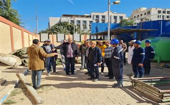 رئيس مياه سوهاج يتفقد أعمال الإحلال والتجديد وترشيد الطاقة بمحطات مياه الشرب في سوهاج وأخميم