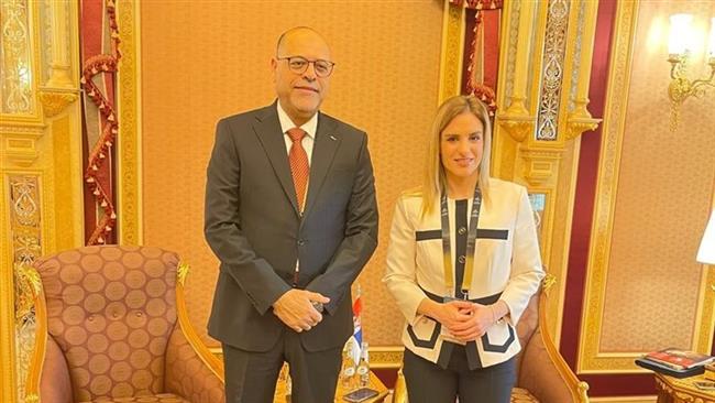 وزير العمل يلتقي نظيرته الصربية على هامش المؤتمر الدولي لسوق العمل بالرياض