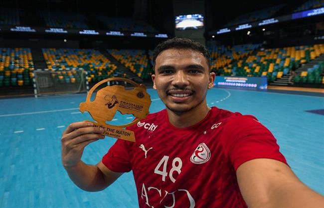 أمم أفريقيا لليد.. مهاب سعيد الأفضل في مباراة مصر أمام نيجيريا  