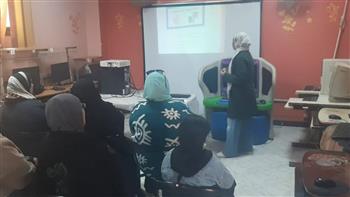 محاضرة بعنوان "مهارة حل المشكلات" بنادي تكنولوجيا المعلومات بمكتبة الدقي الثقافية