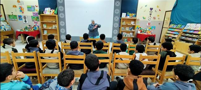 ورشة حكي بمكتبة دور التربية الثقافية بعنوان "أهمية السد العالي" بمناسبة ذكرى افتتاحه