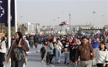 معرض القاهرة الدولي للكتاب الـ 57 يتخطى المليوني زائر خلال خمسة أيام من فتح أبوابه للجمهور