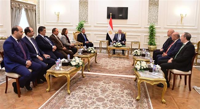 للتهنئة بتوليه رئاسة «النواب».. المستشار هشام بدوي يستقبل رئيس المجلس الأعلى للإعلام