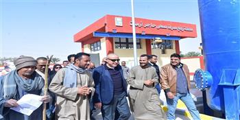 محافظ الأقصر يتابع مشروعات الصرف الصحي بأرمنت ضمن مبادرة حياة كريمة       