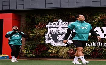 بمشاركة محمد صلاح.. ليفربول يختتم تدريباته استعدادًا لمواجهة كاراباخ
